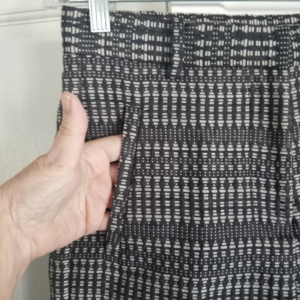 Day Birger et Mik Kelsen Cropped Black & Tan Pants - Picture 5 of 12